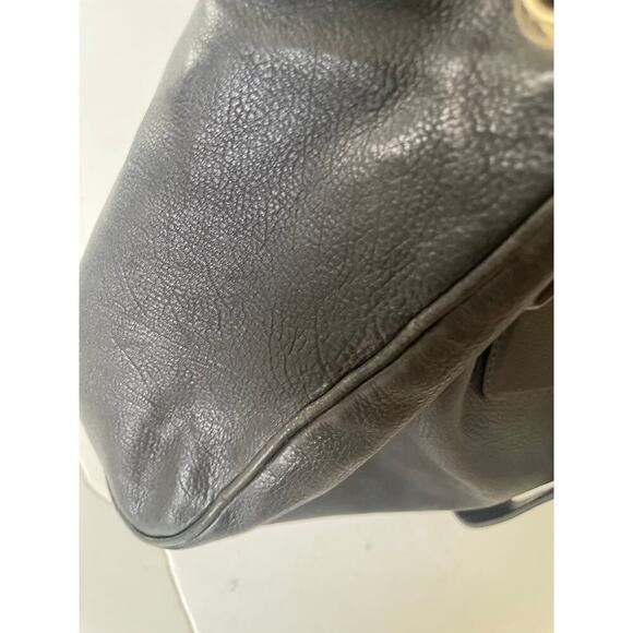 Jimmy Choo Y2K Ramona Black Satchel Shoulder Bag with Gold Hardware - Picture 6 of 7